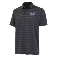 Поло Charlotte Hornets Antigua Urge - Heather Black