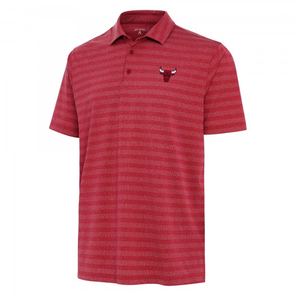 Поло Chicago Bulls Antigua Heather Red Urge