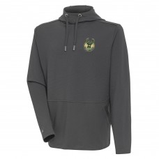 Толстовка Milwaukee Bucks Antigua Pure Honeycomb - Pewter