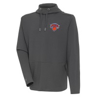 Толстовка New York Knicks Antigua Pure Honeycomb - Pewter