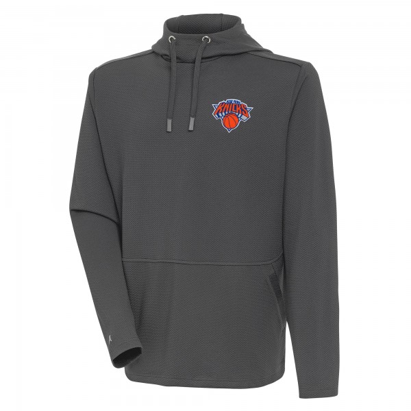 Толстовка New York Knicks Antigua Pure Honeycomb - Pewter