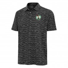 Поло Boston Celtics Antigua Static - Heather Black