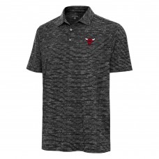 Поло Chicago Bulls Antigua Heather Black Static