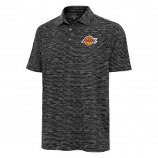 Поло Los Angeles Lakers Antigua Static - Heather Black