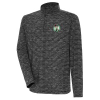 Кофта на короткой молнии Boston Celtics Antigua Determined - Heather Black