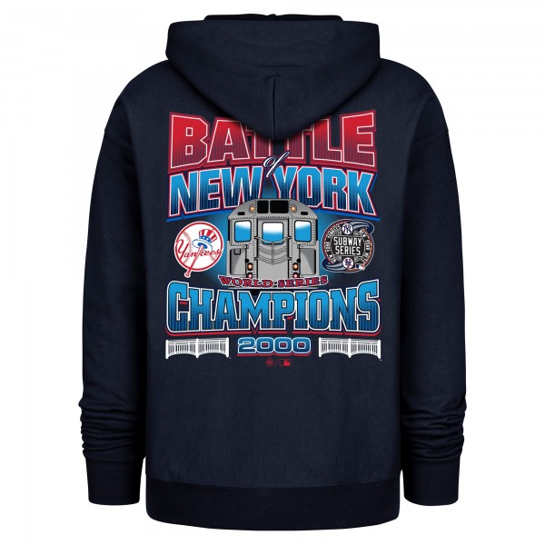 Толстовка New York Yankees 47 Navy 2000 World Series Champions Showcase Backer