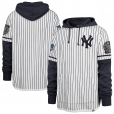 Толстовка New York Yankees 47 White 2000 World Series Winning Stripes