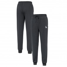 Los Angeles Dodgers Antigua Heather Charcoal Idol Jogger Pants