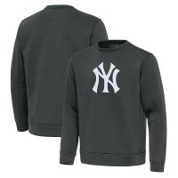 Кофта New York Yankees Antigua Pewter Relevant Lightweight