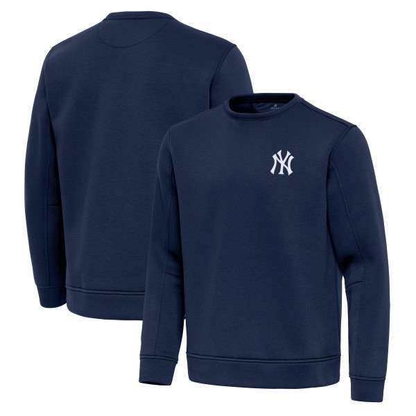 New York Yankees Antigua Navy Relevant Lightweight Pullover Sweatshirt
