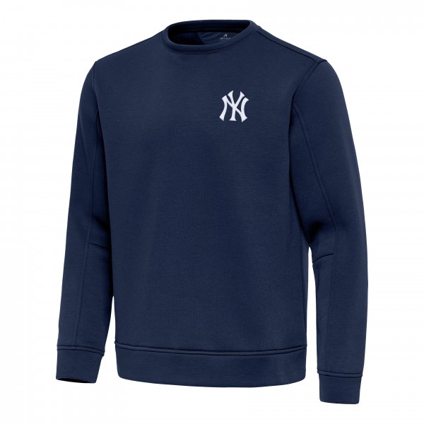 New York Yankees Antigua Navy Relevant Lightweight Pullover Sweatshirt