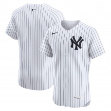 New York Yankees Nike White Home Elite Jersey