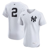 Джерси New York Yankees Derek Jeter Nike White Home Elite Player