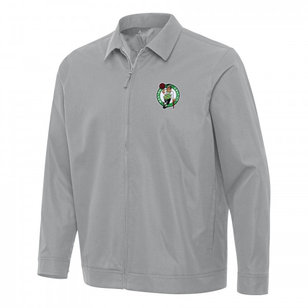 Кофта на молнии Boston Celtics Antigua Pivot - Gray