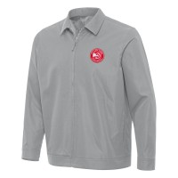 Кофта на молнии Atlanta Hawks Antigua Pivot - Gray