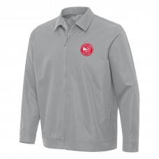 Кофта на молнии Atlanta Hawks Antigua Pivot - Gray