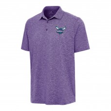 Поло Charlotte Hornets Antigua Par 3 - Heather Purple