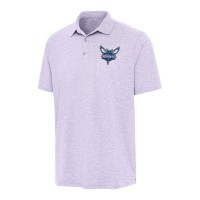 Поло Charlotte Hornets Antigua Par 3 - Lavender