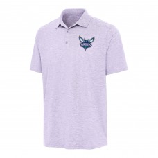 Поло Charlotte Hornets Antigua Par 3 - Lavender