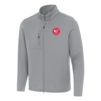 Кофта на молнии Atlanta Hawks Antigua Objection Double-Peached - Gray