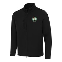 Кофта на молнии Boston Celtics Antigua Objection Double-Peached - Black