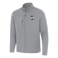 Кофта на молнии Boston Celtics Antigua Objection Double-Peached - Gray