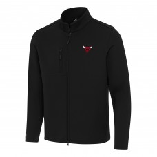 Куртка Chicago Bulls Antigua Black Objection Double-Peached