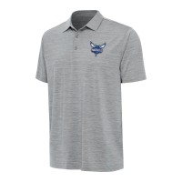 Поло Charlotte Hornets Antigua Layout - Heather Gray