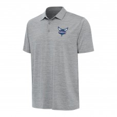 Поло Charlotte Hornets Antigua Layout - Heather Gray