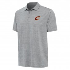 Cleveland Cavaliers Antigua Heather Gray Layout Polo