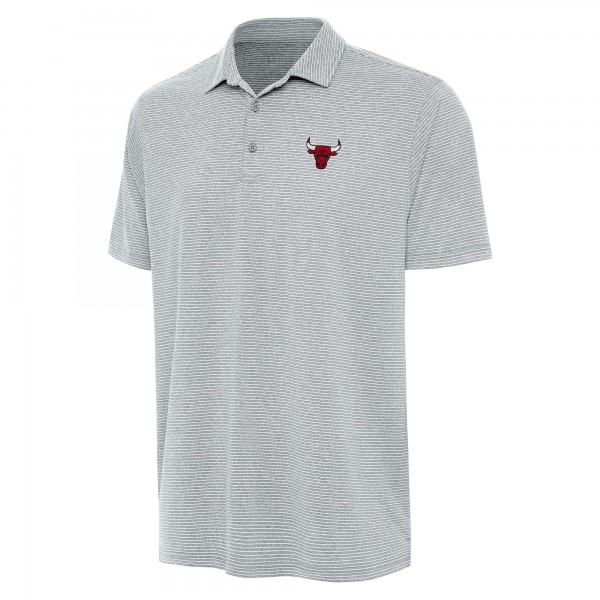 Поло Chicago Bulls Antigua Heather Gray Scheme