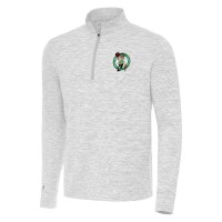 Кофта на короткой молнии Boston Celtics Antigua Cause - Gray