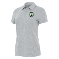 Поло Boston Celtics Antigua Womens Matter - Heather Gray