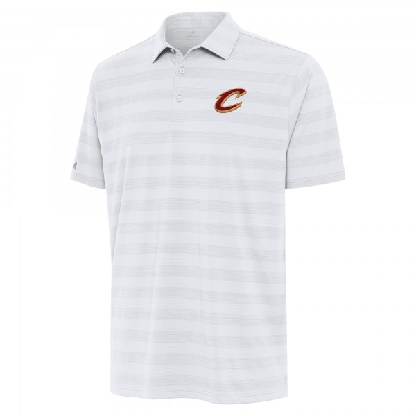 Cleveland Cavaliers Antigua White Tunnel Polo
