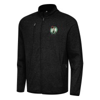 Кофта на молнии Boston Celtics Antigua Hold-Up Tri-Blend - Heather Black