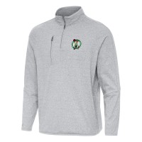 Кофта на короткой молнии Boston Celtics Antigua Certain - Heather Gray