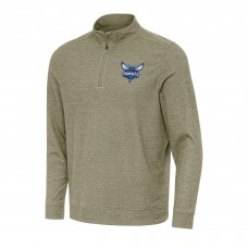 Кофта на короткой молнии Charlotte Hornets Antigua Subtle - Olive