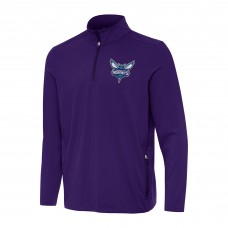 Кофта на короткой молнии Charlotte Hornets Antigua Perilous - Purple
