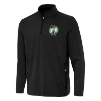 Кофта на короткой молнии Boston Celtics Antigua Perilous - Black