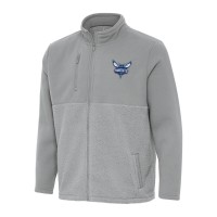 Кофта на молнии Charlotte Hornets Antigua Daily Fused - Gray