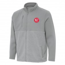 Кофта на молнии Atlanta Hawks Antigua Daily Fused - Gray