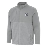 Кофта на молнии Brooklyn Nets Antigua Daily Fused - Gray