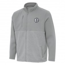 Кофта на молнии Brooklyn Nets Antigua Daily Fused - Gray