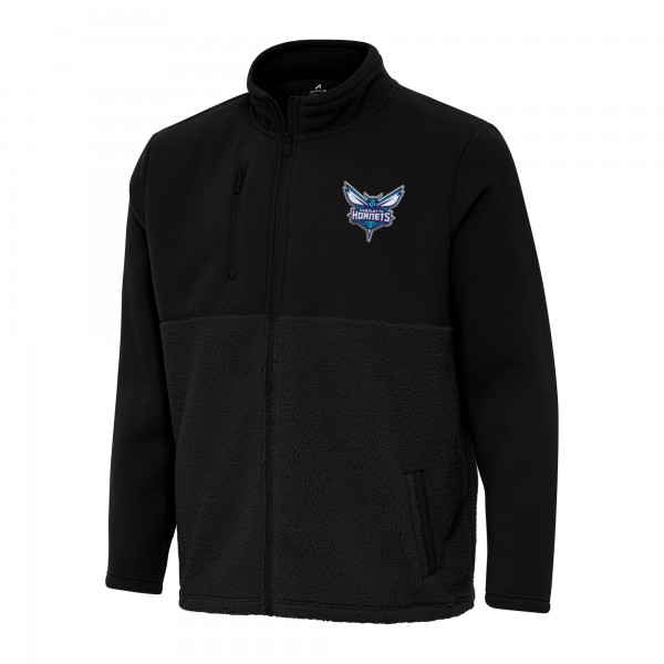 Кофта на молнии Charlotte Hornets Antigua Daily Fused - Black
