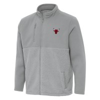 Куртка Chicago Bulls Antigua Gray Daily Fused