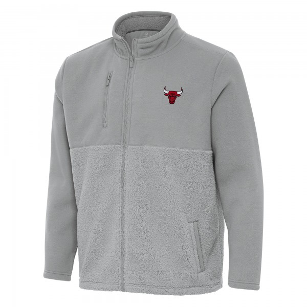 Куртка Chicago Bulls Antigua Gray Daily Fused