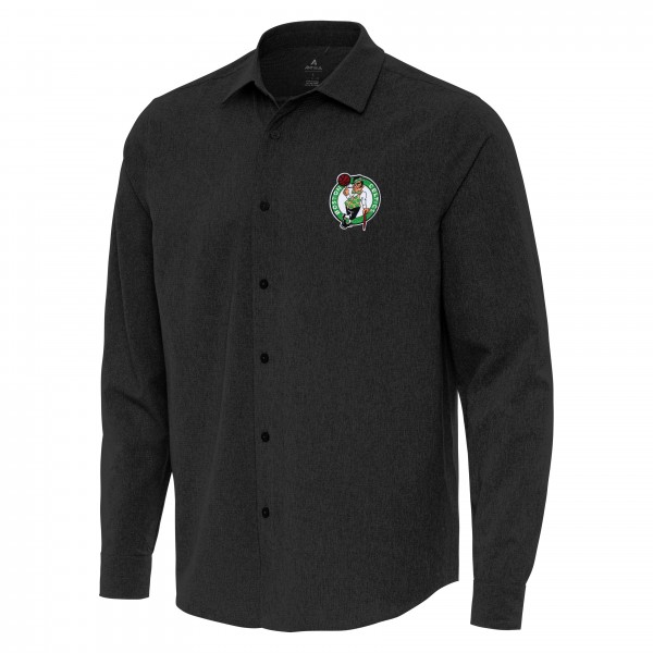 Рубашка Boston Celtics Antigua Exposure Woven - Black