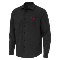 Рубашка Chicago Bulls Antigua Black Exposure Woven