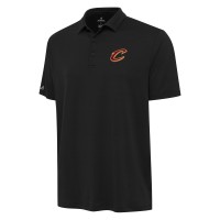 Cleveland Cavaliers Antigua Black Reprocess Polo