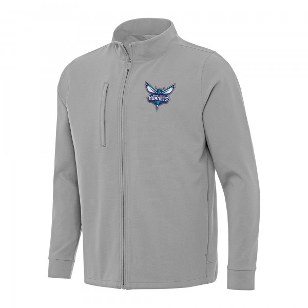 Кофта на молнии Charlotte Hornets Antigua Regard - Gray
